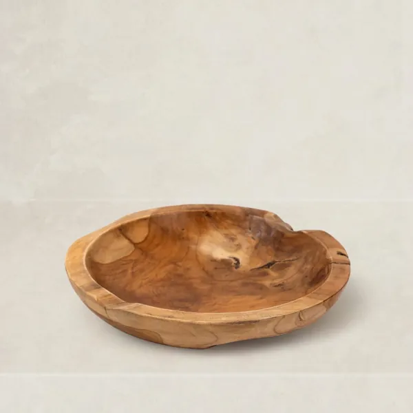 Carmine Outdoor Bowl-Teak root