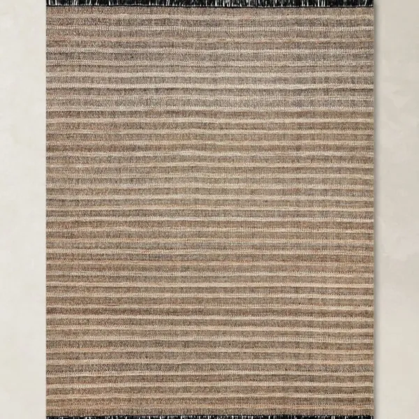 Black rug JB Camel